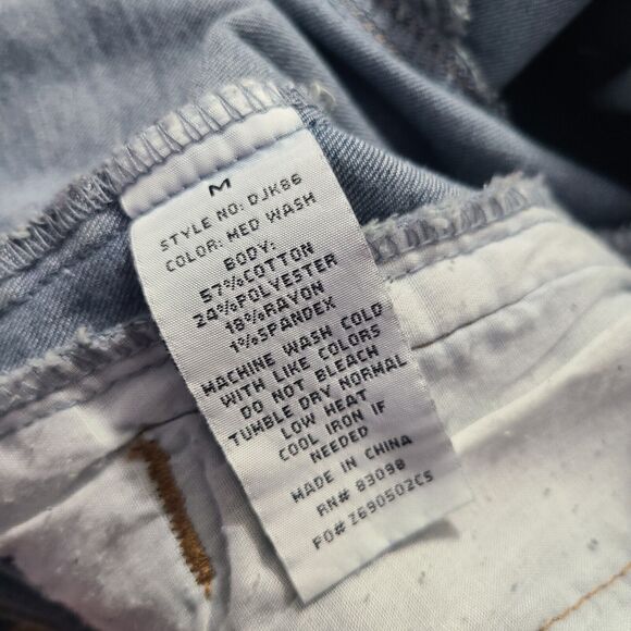 Ci Sono Denim Cropped Light Wash Denim Jean Jacket Size Medium - Picture 7 of 7